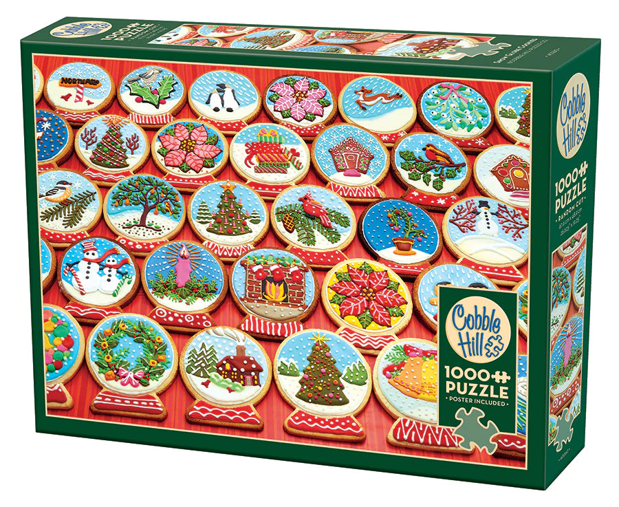 Puzzle: 1000 Snow Globe Cookies