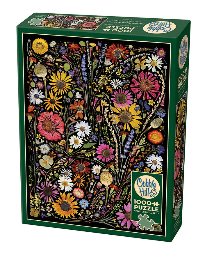 Puzzle: 1000 Flower Press: Happiness