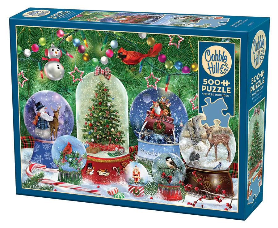 Puzzle: 500 Snow Globes