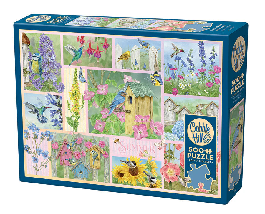 Puzzle: 500 Garden Birds in Summer