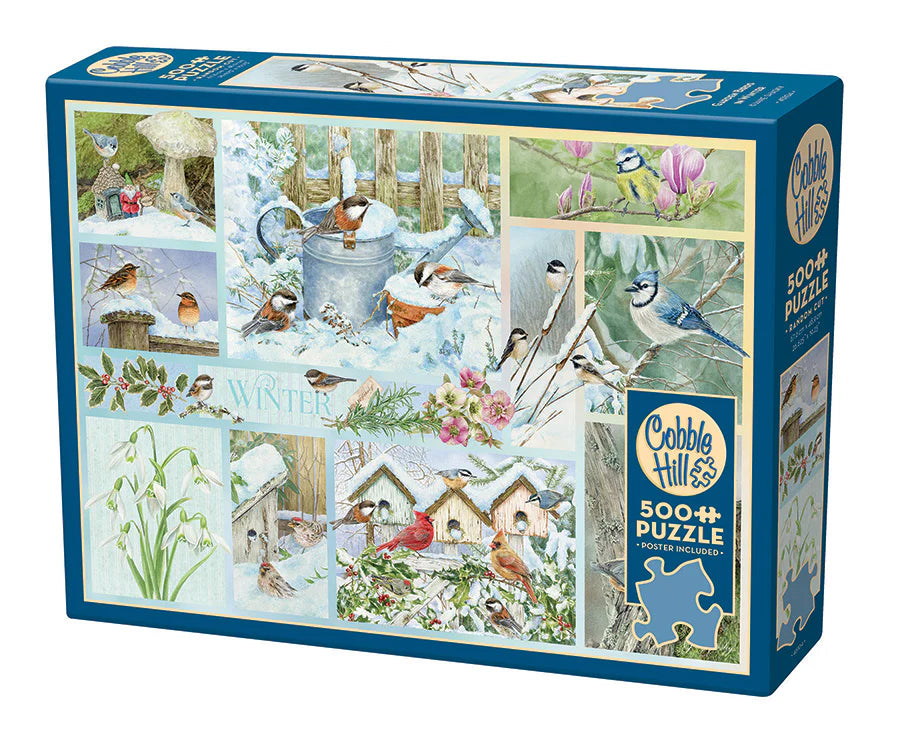 Puzzle: 500 Garden Birds in Winter