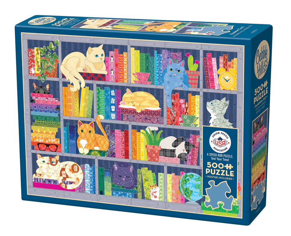 Puzzle: 500 Rainbow Cats