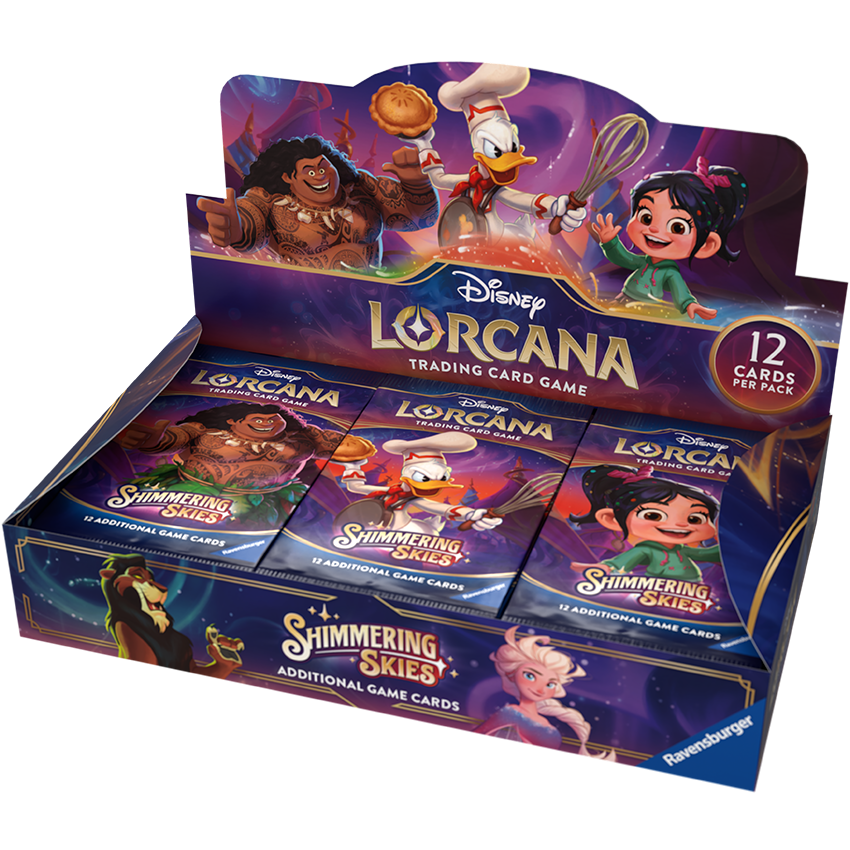 Disney Lorcana: Shimmering Skies: Booster Display