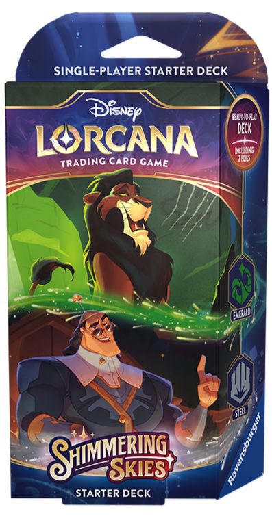 Disney Lorcana: Shimmering Skies: Starter Deck - Scar/Kronk