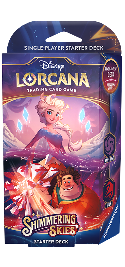 Disney Lorcana: Shimmering Skies: Starter Deck - Elsa/Ralph