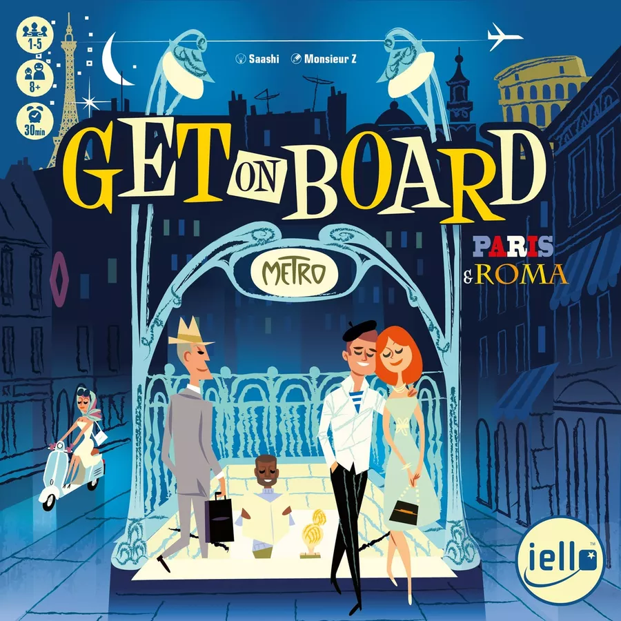 Get on Board: Paris &amp; Roma