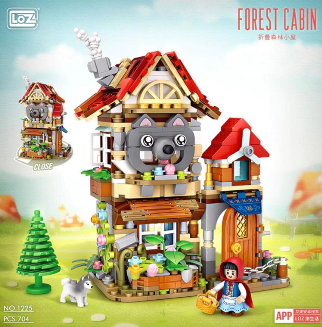 LOZ Block- Forest cabin