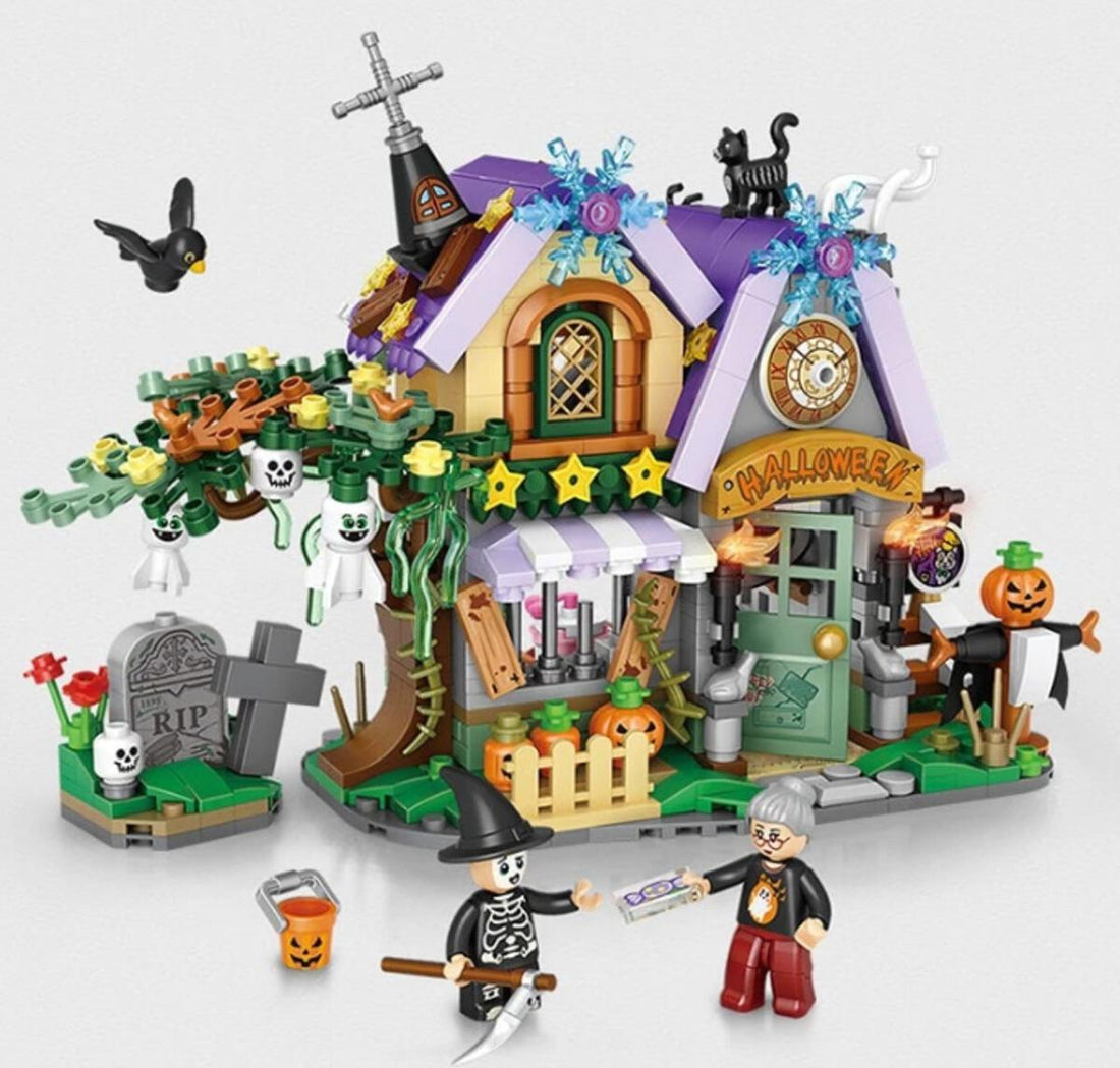 LOZ Block- The Halloween cottage