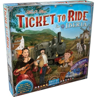 Ticket to Ride: Map Collection: Volume 8 - Iberia &amp; South Korea