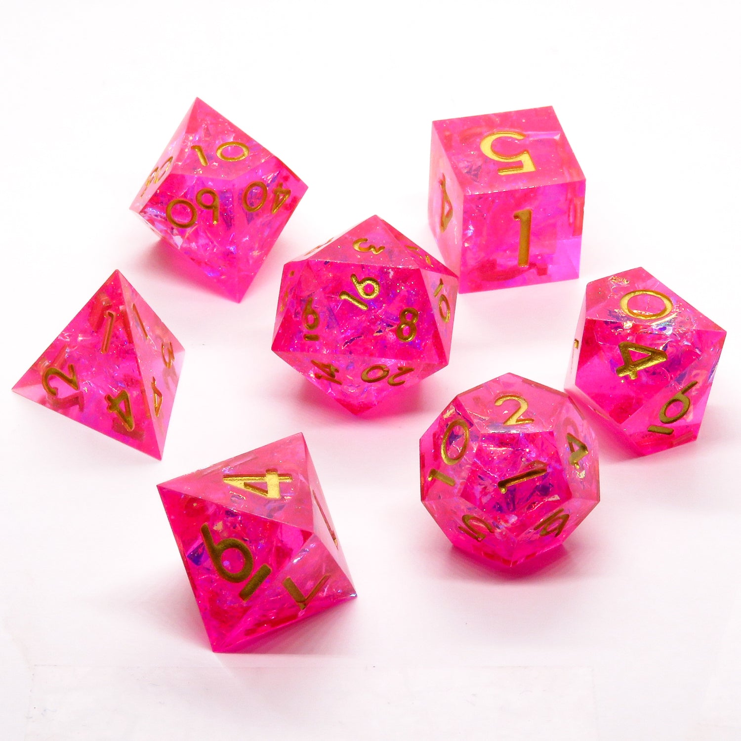 Sharp Edge Resin Dice: Forbidden Candy