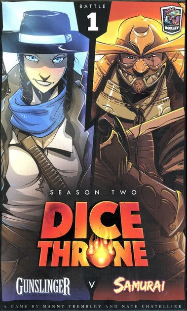 Table Top Cafe Dice Throne Season Two - Gunslinger vs Samurai