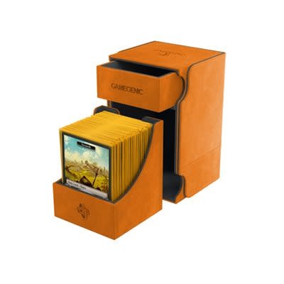 Table Top Cafe Deck Box: Watchtower Orange 100ct